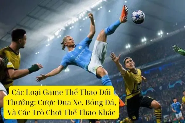 Các Loại Game Thể Thao Đổi Thưởng: Cược Đua Xe, Bóng Đá, Và Các Trò Chơi Thể Thao Khác